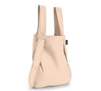 Notabag Original Sac à dos Sac à main 2 en 1 - Hydrofuge, réutilisable, pliable - Design intelligent pour plus de flexibilité - Sac à dos femme petit compact, sable, Original
