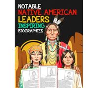 Notable Native American Leaders: Inspiring Biographies: 50 Short Biographies of Indigenous Heroes with Fun Coloring Pages for Young Readers
