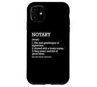 Notaire définition d'emploi personnalisé drôle notaire Coque pour iPhone 11