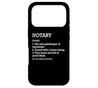 Notaire définition d'emploi personnalisé drôle notaire Coque pour iPhone 17 Pro