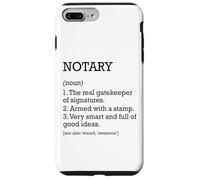 Notaire définition d'emploi personnalisé drôle notaire Coque pour iPhone 7 Plus/8 Plus