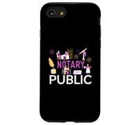 Notaire Public et Mobile Notary Agent Immobilier Coque pour iPhone SE (2020) / 7/8