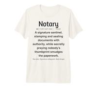 Notaire T-Shirt Haut de Gamme