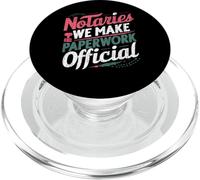 Notaires nous fabriquons Paperwork officiel PopSockets PopGrip pour MagSafe