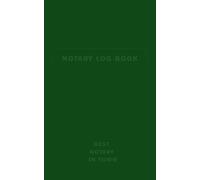 Notary Log Book - Best Notary in Town: Discreet Classic Edition (Pocket Size) | 200 Numbered Records, 2 Entries per Page | Professional Notary Journal ... Jurats, Oaths, and Copy Certifications