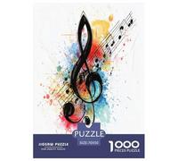 Notation Musique Puzzle 1000 Pièces Educa Jouet en Bois Divertissement Créatif De l'art De La Décoration Jeu Éduchatif Challenge Toy Adultes & Enfants des 14 Ans 70x50cm/1000pcs