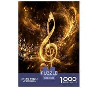 Notation Musique Puzzles 1000 Pieces Cadeau Unique Jeu Éduchatif Défi Jouet À De Qualité Supérieure Peinture Art pour Adultes Et Enfants 70x50cm/1000pcs