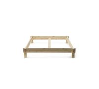 Notch Cadre de Lit 160x200 cm Pin