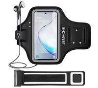 Note 10+, 9, 8 Brassard, JEMACHE Gym Course Exercice Arm Band Coque pour Samsung Galaxy Note 8 9 10 Plus avec clé de visites (Noir)