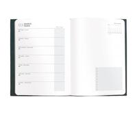 Note - 16 mois - Recharge Semainier / Mensuel - Sept. 2026 à Décembre 2027 - Bi-lingue (EN/FR) - par Quo Vadis - 15,2 cm x 21,6 cm - Un design moderne pour un journal intime et une planification