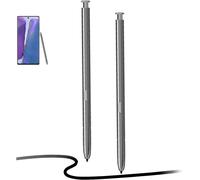 Note 20 S Lot de 2 Stylets de Rechange pour Samsung Galaxy Note 20/Note 20 Ultra 5G (EJ-PN980), sansBluetooth, Gris