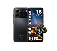 Note 56 Pro - Smartphone 4G 128 Go + 4 Go RAM (+28 Go virtuel) - Batterie 6150 mAh - Ecran 6,56'' HD+ 90Hz - Android 16