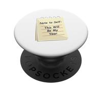 Note à Moi-même : ce Sera Mon année PopSockets PopGrip Adhésif