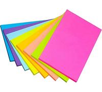 Note Autocollant, 400 Feuilles Grand Carré Auto-Adhésif Couleur Notes Adhésives, Notes Autocollantes Marque Pages Pour Book Etudiants Lecture Bureau(8 Couleurs, 100 x 150 mm)