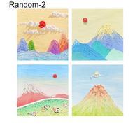 Note Autocollante Pour Peinture À L'huile, 80 Pièces/Ensemble, Papeterie Kawaii Pour Bureau, Fournitures Scolaires