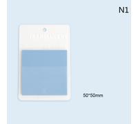 Note Autocollante Transparente Et Adhésive, Papier Mémo Étanche, Papeterie De Bureau Pour Écoliers