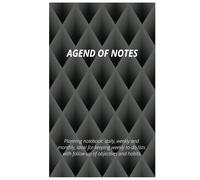 Note Book: Daily planner that allows you to plan, separate and organize your time and daily tasks. With pages and sections assigned to each day and a calendar that will keep you up to date.