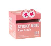 Note d ' écriture de conception extractible pour l ' étude de bureau Note de marquage adhésive étiquette résistante à la déchirure onglets de bâton amovibles bloc d ' écriture de bureau