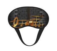 Note de guitare imprimée,Masques de sommeil occultants, cache-yeux couvrants, masques de sommeil anti-lumière