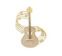 Note De Musique Broche Guitare Confortable Usure Serrure Sécurisée Broche Vêtements Musicaux Accessoires Accessoires Pour Le Fer À Verrouillage Sécurisé Quotidien