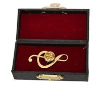 Note De Musique Broche Mode Pour Femme, Note De Musique Broche Note Clé De Sol Broche Or Notes De Musique Broche Écharpe Boucle Pour Femmes Mariage Concert Fête Bijoux Cadeau