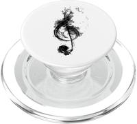 Note de Musique Clef Bass Clef de Sol Tee Amateurs de Musique et Artistes PopSockets PopGrip pour MagSafe
