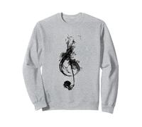 Note de Musique Clef Bass Clef de Sol Tee Amateurs de Musique et Artistes Sweatshirt