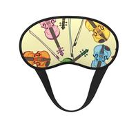 Note de musique pour violon,Masques de sommeil occultants, cache-yeux couvrants, masques de sommeil anti-lumière