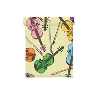 Note de Musique pour Violon, Sac de Rangement pour Femmes, Portefeuille supérieur à Presser, Petit Porte-Monnaie, Pochette de Changement