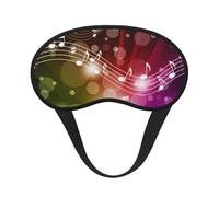 Note de musique Thème musical,Masques de sommeil occultants, cache-yeux couvrants, masques de sommeil anti-lumière