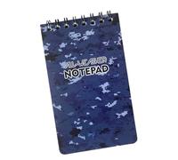 Note de poche étanche - Bloc-notes de voyage en, Journal Field | Tampon d'écriture tout temps avec conception de liaison supérieure, livre mémo compact pour la randonnée, prise de not