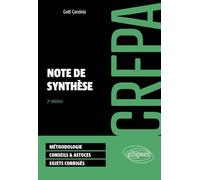 Note De Synthèse - Crfpa 2024