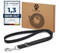 Note de test : très bon - Laisse courte pour chien 32 cm I Résistant aux intempéries en biothane et rembourrage en néoprène I Poignée pour laisse Golden Pets I petits - grands chiens