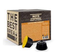 Note d'Espresso - Cappuccino Vanille - Capsules Exclusivement Compatibles avec les Machines NESCAFE* DOLCE GUSTO* - 48 caps