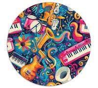Note Musicale 1000 Piece Science Fiction Jigsaw Puzzle for Adults Educhational Games Stress Relief Puzzle Cultivate The Spirit of Teamwork for Men, Women, Elders, Seniors 1000pcs (67.5x67.5cm)