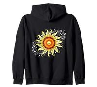 Note Musicale Fleur Musique Femme Sweat à Capuche