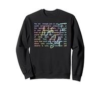 Note pour la santé mentale Positive et motivante Sweatshirt