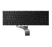NOTE-X CLAVIER FRANÇAIS AZERTY POUR HP PAVILION GAMING 15-DK / 15T-DK / 15-CX / 15-EC / 17-CD - NSK-XN2BC + rétro-éclairage
