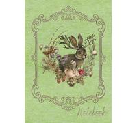 Notebook: 100 Pages, Graph Paper, 8.5x11 - Forest Animal Journal with Squared Grid for School and Creative Notes