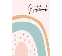 Notebook, 120 pages, 6x9, rainbow design