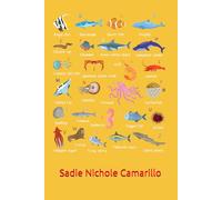 Notebook 6"x9" and 120 Lined Paper: Explore life under the ocean with the Marine Biology Alphabet