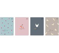 Notebook A5 16k grid 70g Trends Girls p20 INTERDRUK mix prix par article