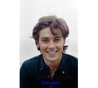 Notebook Alain Delon Hallowween Notebook 1 Day Planner Lined 6x9 114 Pages Notebook