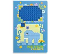 Notebook avec Stylo Gel LEGO® Reclaim & Recycle Elephant Multicolore