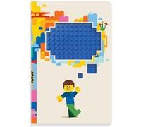 Notebook avec Stylo Gel LEGO® Reclaim & Recycle Thoughts Multicolore