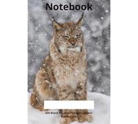 Notebook Blank Pages Wildlife Snowy Lynx: Contains 400 blank pages with page numbers and a blank numbered index for filling in | 6x9'' | 15x23 cm | 421 pages incl. index | Lynx | Lynx lynx