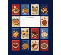 Notebook: Canadian Food Composition Notebook for College Students, College Ruled Pages for Class Notes, Study Notes, School and Everyday Writing, 120 Pages