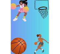 Notebook "Cheerleaders and Basketball": Get ready for an exciting journey into the world of sports and energy with our notebook