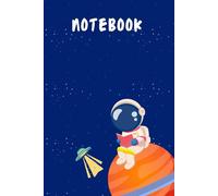 Notebook: Compozition notebook with a beautifoul astronat image and pages with lines