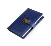 Notebook D'affaires Rétro B6 Avec Verrouillage Par Mot De Passe, Porte-Stylo De Poche Simple, Notebook Rétro, Papeterie Scolaire Et De Bureau M17f